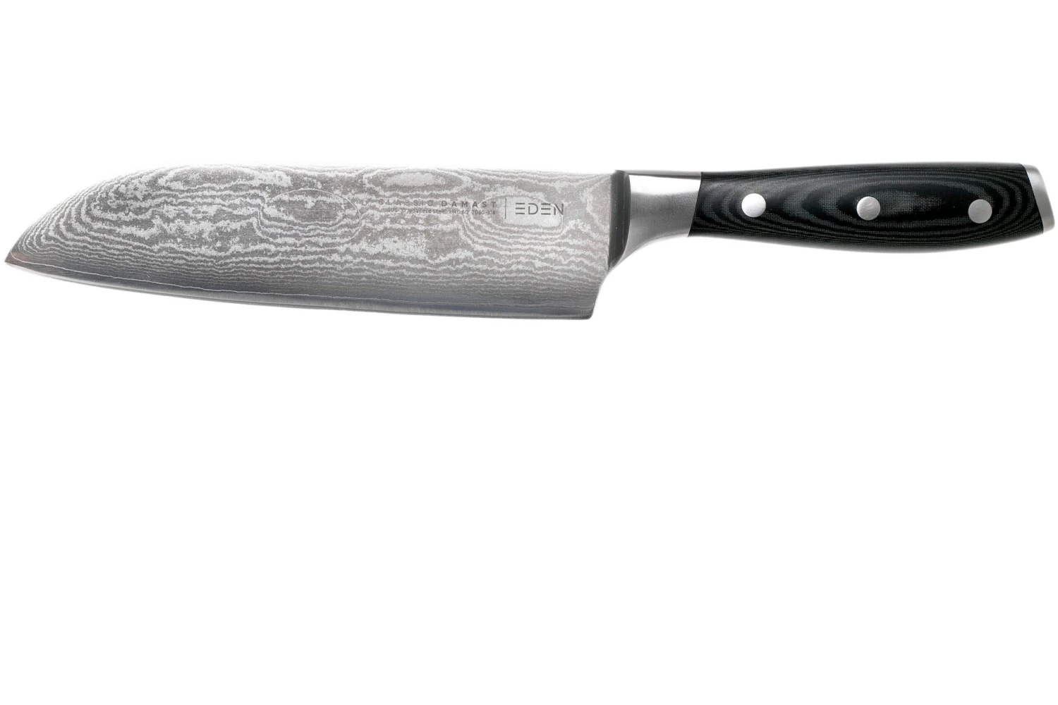 Eden Classic Damast Santoku 18 Cm