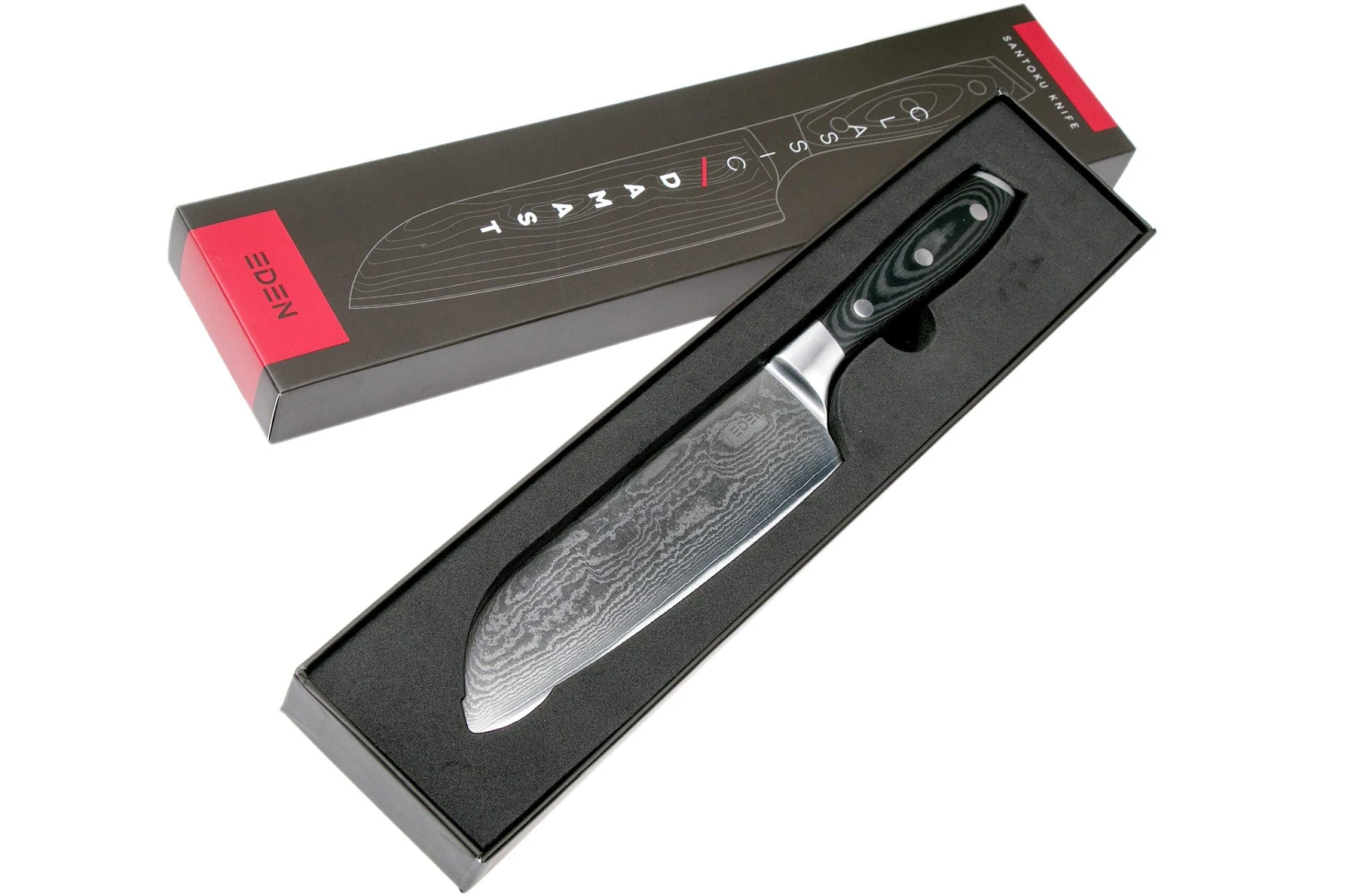 Eden Classic Damast Santoku 18 Cm - Imagen 8