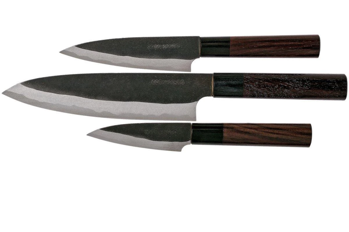 Eden Kanso Aogami Juego De Cuchillos 3-unidades - Imagen 2