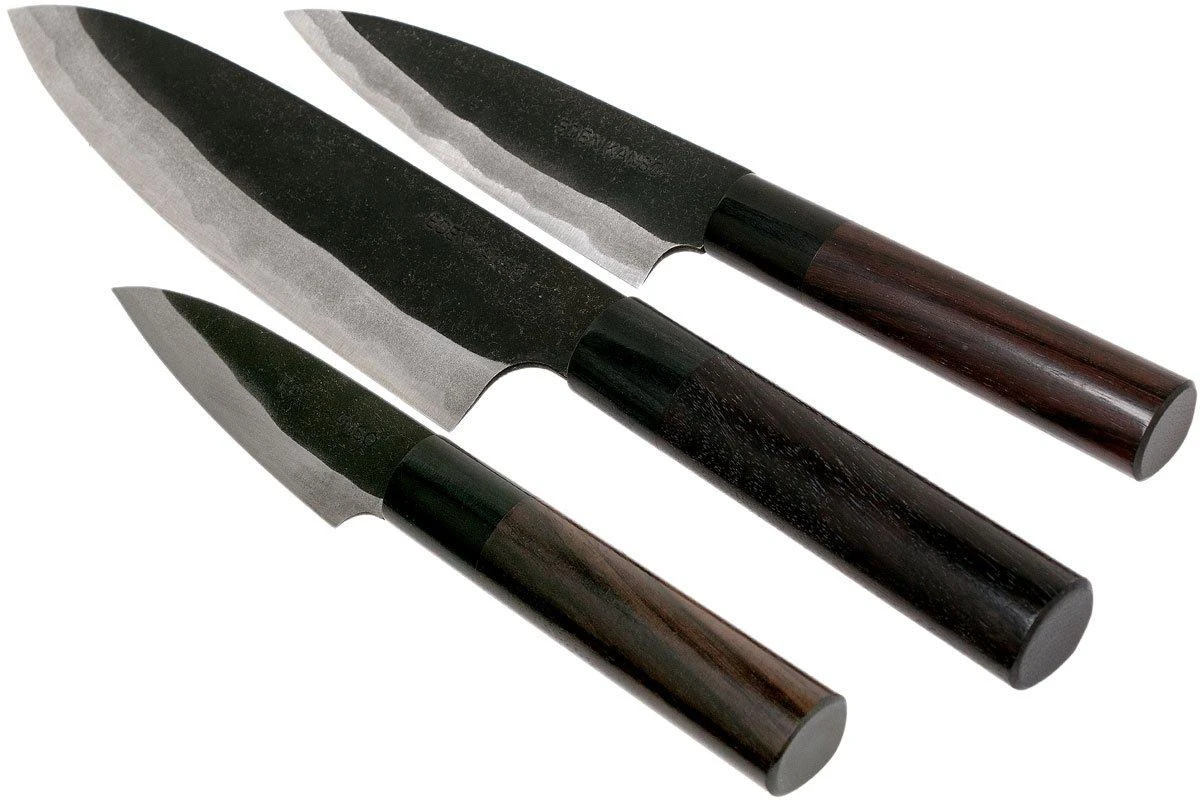 Eden Kanso Aogami Juego De Cuchillos 3-unidades - Imagen 6