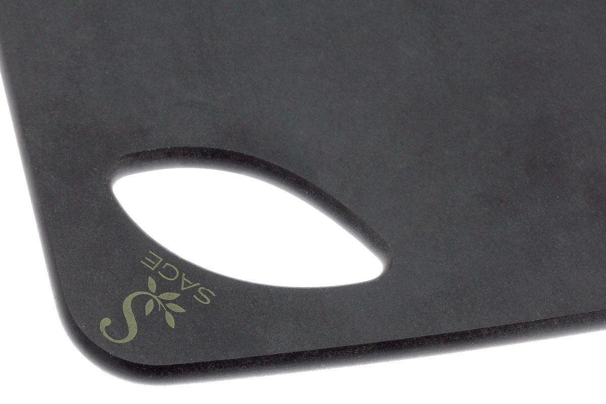 Sage Tabla De Cortar HZ1527, 27x15 Cm, Negro