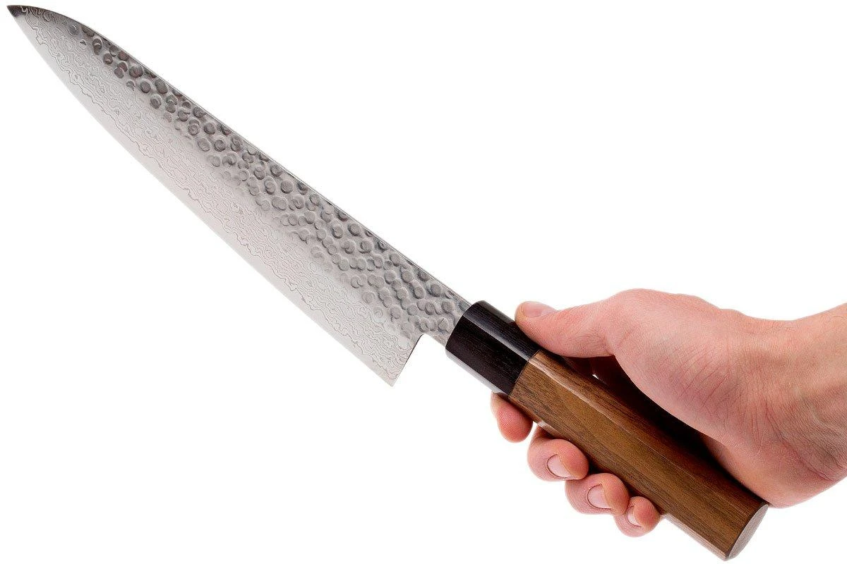 Sakai Takayuki 45-Layer Damascus WA Cuchillo Cocinero, 24 Cm, 07256-D - Imagen 6