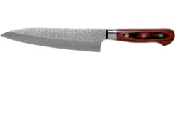 Sakai Takayuki 33-Layer Damascus Cuchillo De Chef 18 Cm, Caoba