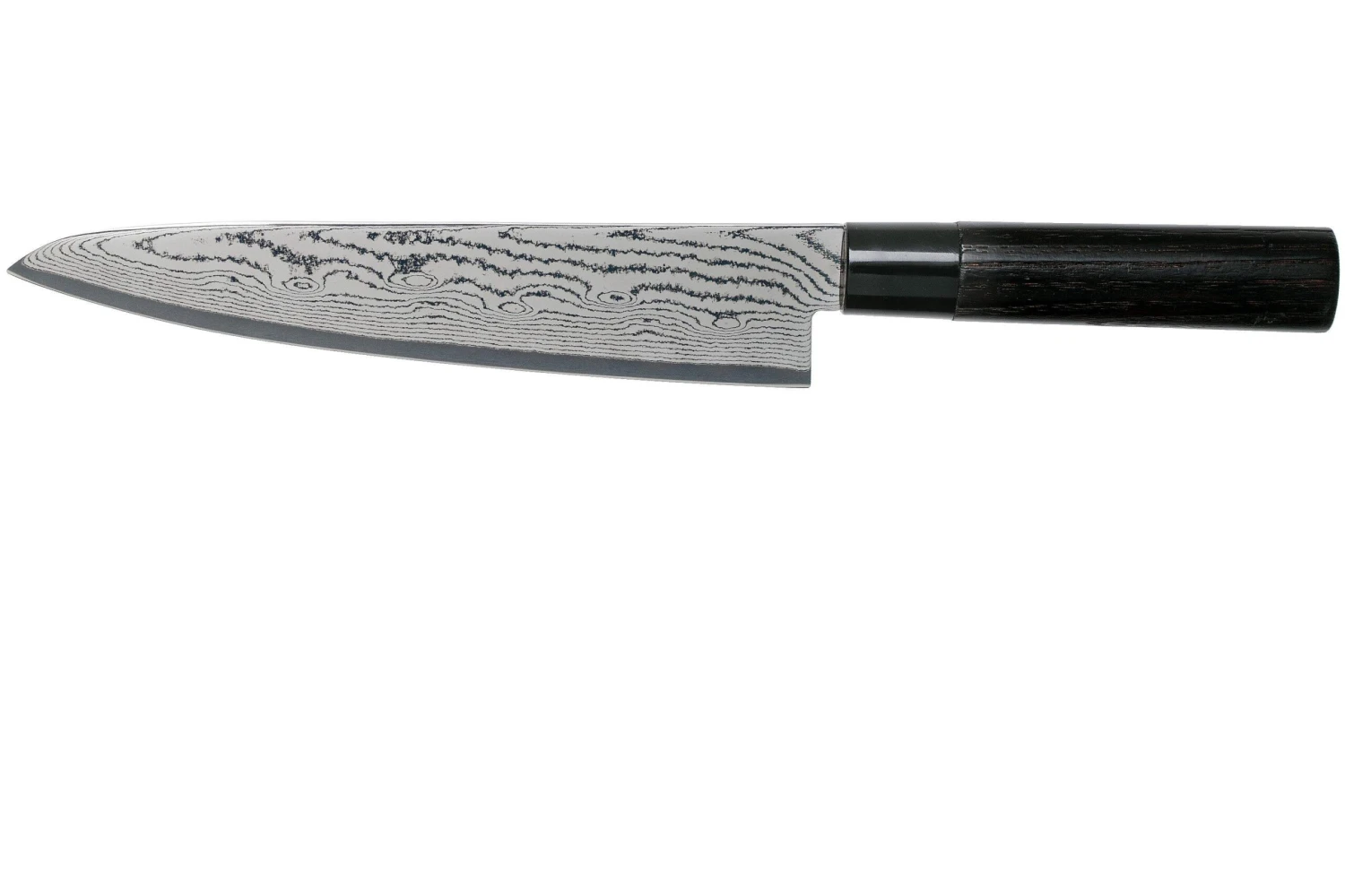Tojiro Shippu Black Damascus Cuchillo De Chef 21 Cm, FD-1594