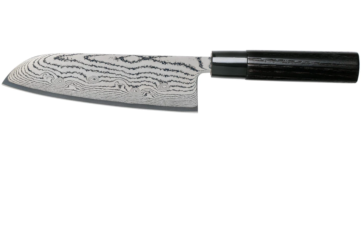 Tojiro Shippu Black Damascus Santoku 17 Cm, FD-1597