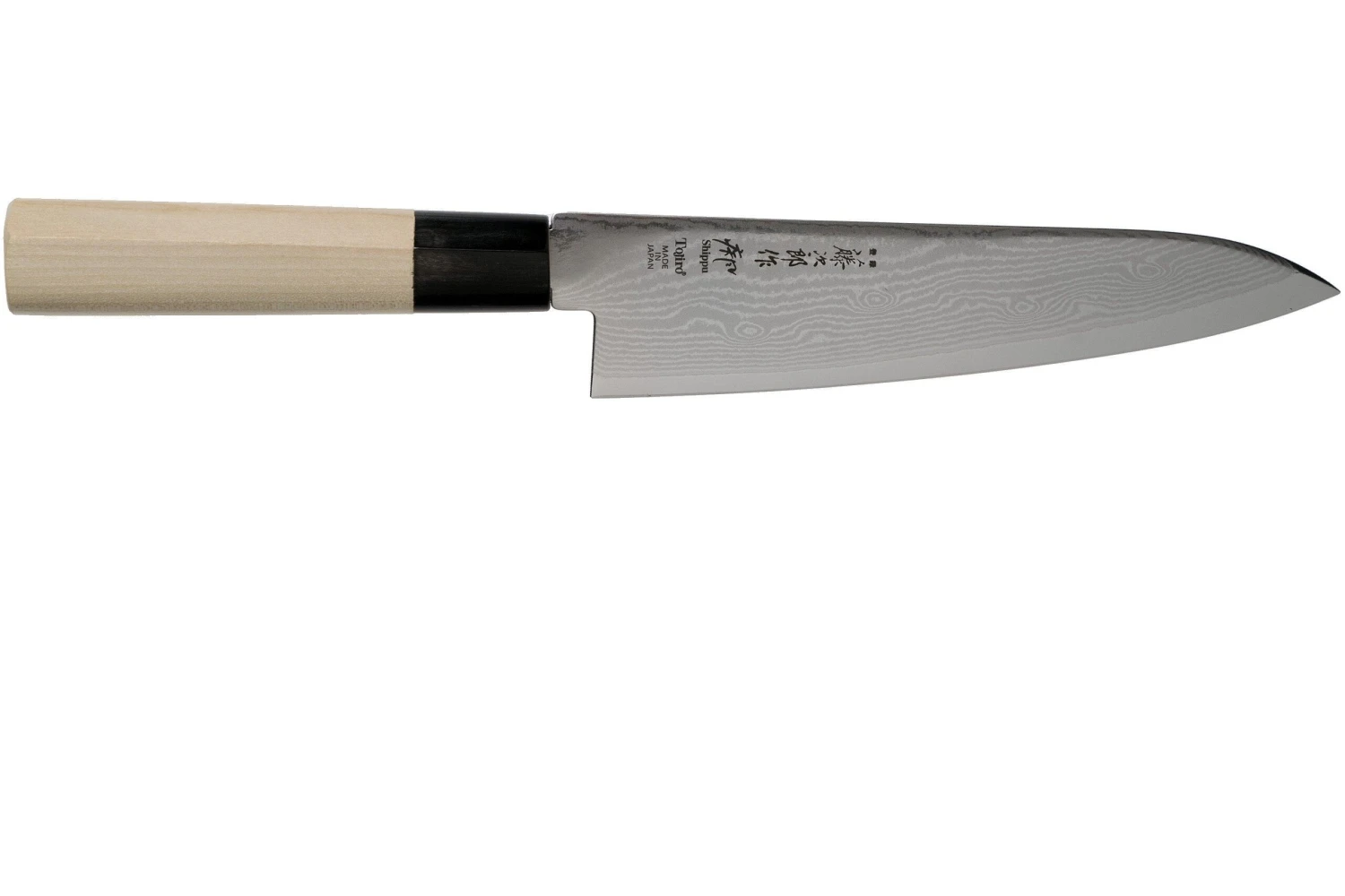Tojiro Shippu De 63 Capas Damasco, Cuchillo De Chef 18 Cm - Imagen 2