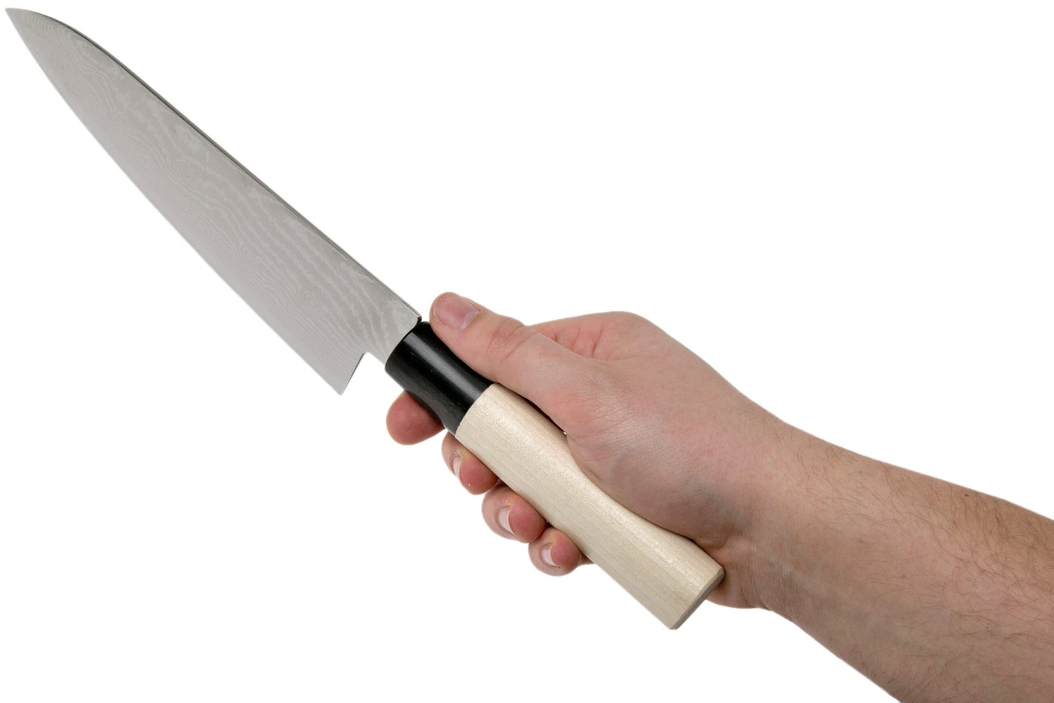 Tojiro Shippu De 63 Capas Damasco, Cuchillo De Chef 18 Cm - Imagen 7