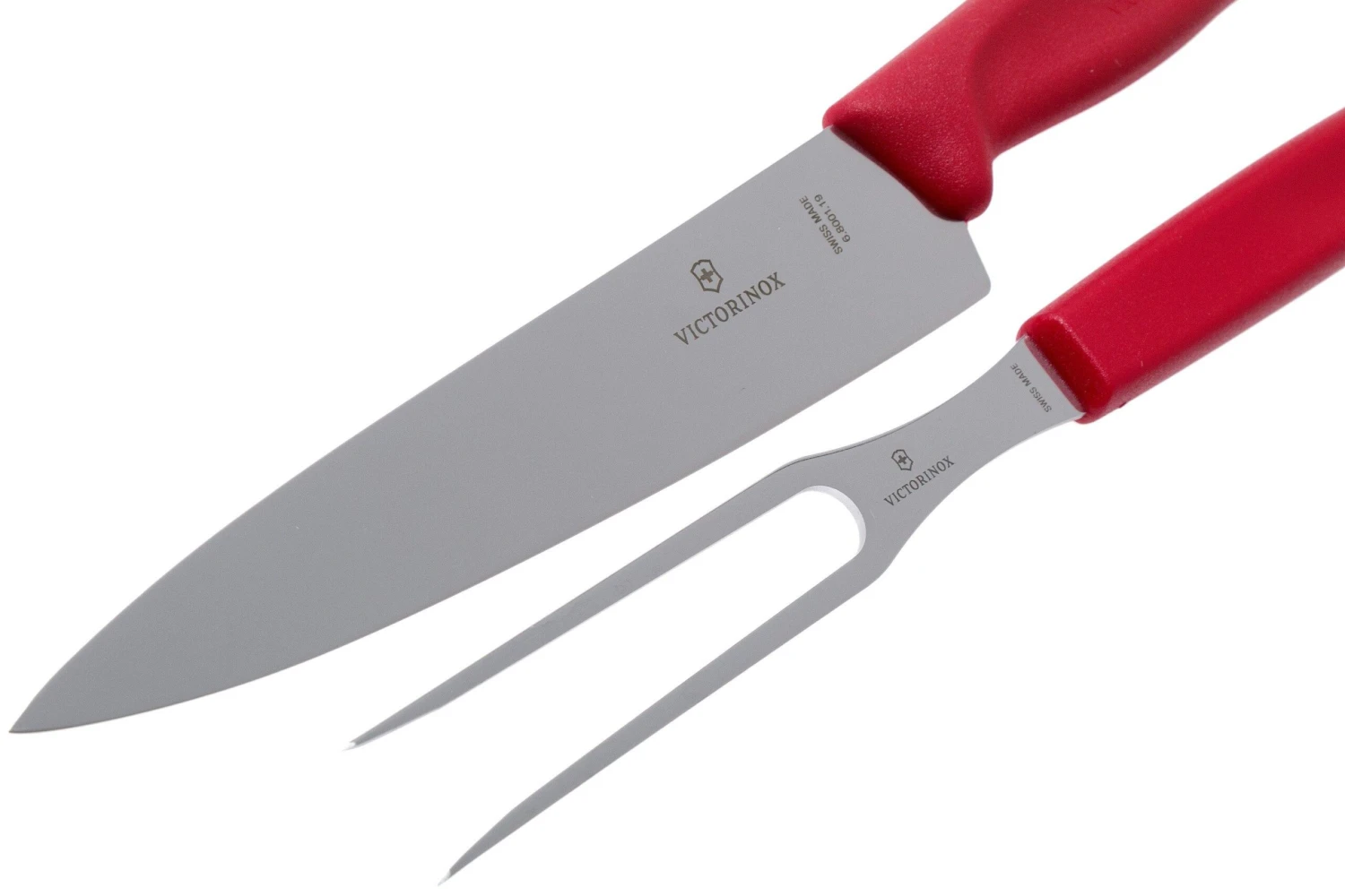 Victorinox SwissClassic 6.7131.2G, 2-piezas Juego De Trinchar, Rojo - Imagen 3