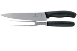 Victorinox SwissClassic 6.7133.2G 2-piezas Juego De Tallado, Negro