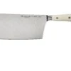 Wüsthof Classic Ikon Cuchillo Cocinero Chino Blanco, 18 Cm, 4673-0-18