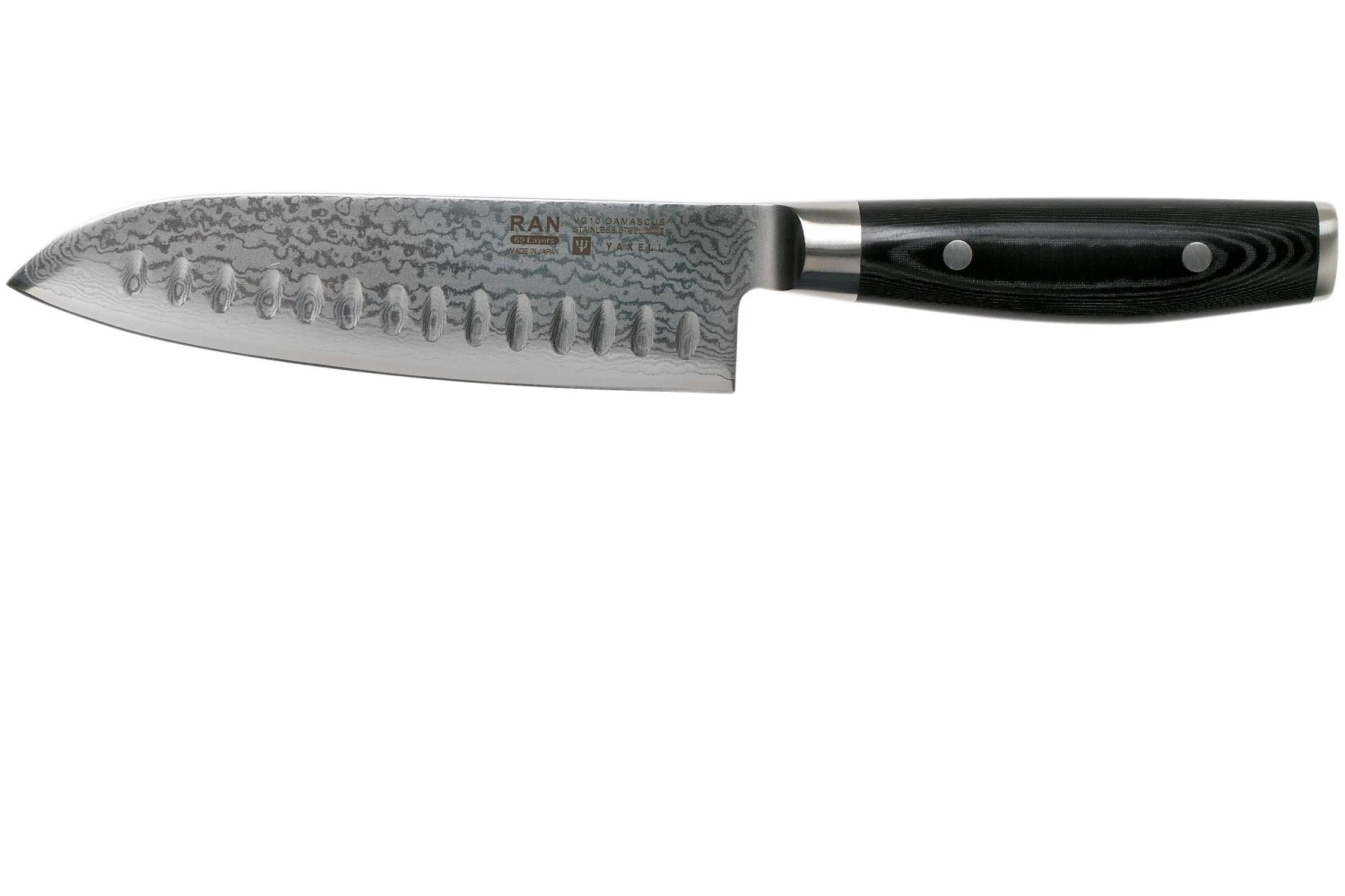 Yaxell Ran 36018 Santoku Con Hoyuelos 16,5 Cm