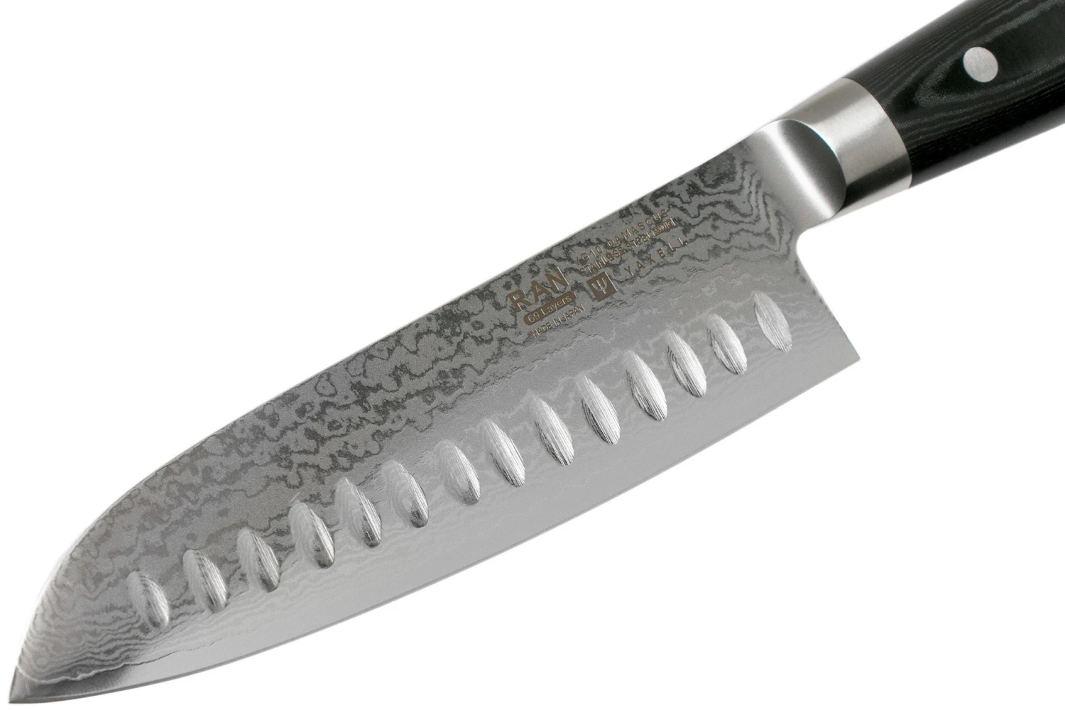 Yaxell Ran 36018 Santoku Con Hoyuelos 16,5 Cm - Imagen 3