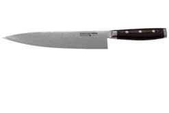 Yaxell Super Gou 37141, Cuchillo De Chef De Acero Damasco De 161 Capas, 24 Cm