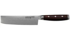 Yaxell Super Gou 37144, Acero Damasco De 161 Capas, Nakiri 16,5 Cm