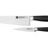 Zwilling All Star 1022777, Juego 2 De Cuchillos, Cuchillo De Chef Y Cuchillo Puntilla, Negro